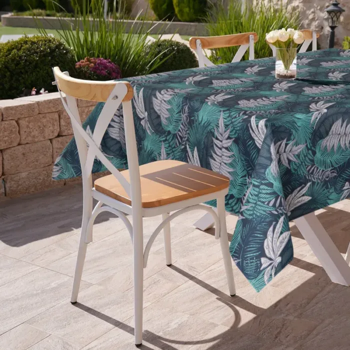 OBRUS GARDEN 140 X 220 CM GRANATOWY