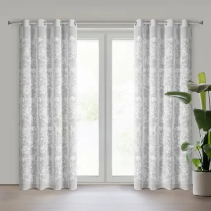 Zasłona Gotowa Lily 140 X 250 CM biały