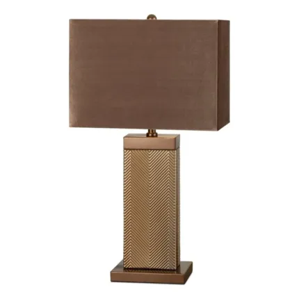 LAMPA LIANA (01) O 36 X 65 CM BRĄZOWY