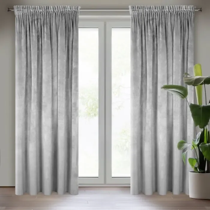 Zasłona Gotowa Villa Na Taśmie 140 X 270 CM stalowy