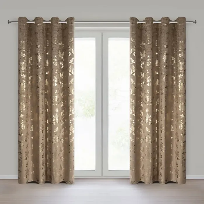 Zasłona Gotowa Hilary 135 X 250 CM ciemnobeżowy