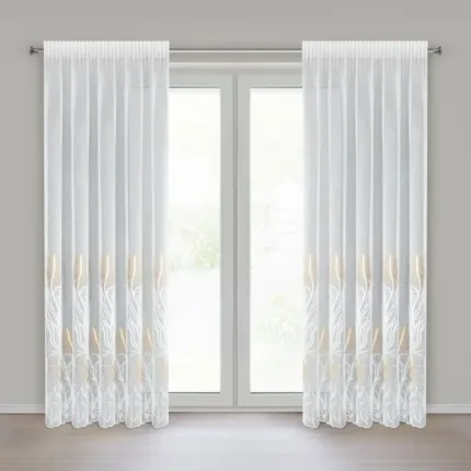 Firana Gotowa Tilda Na Taśmie 140 X 270 CM biały