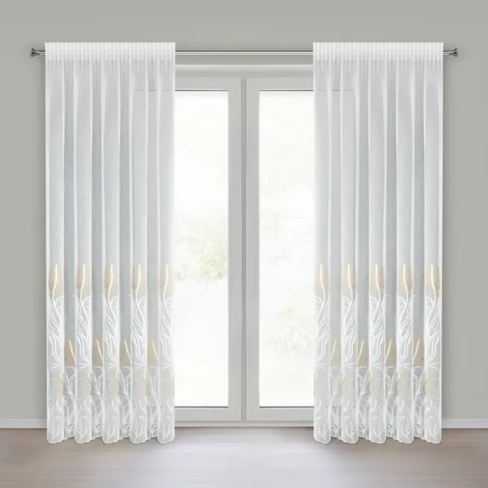 Firana Gotowa Tilda Na Taśmie 140 X 270 CM biały