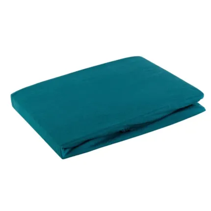 Prześcieradło z Gumką Jersey D91 X 30 CM turkusowy