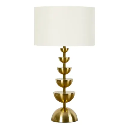LAMPA LENA (1) O 46 X 80 CM KREMOWY
