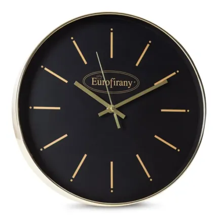 Zegar dekoracyjny kolor: czarny Gift O 30 cm czarny