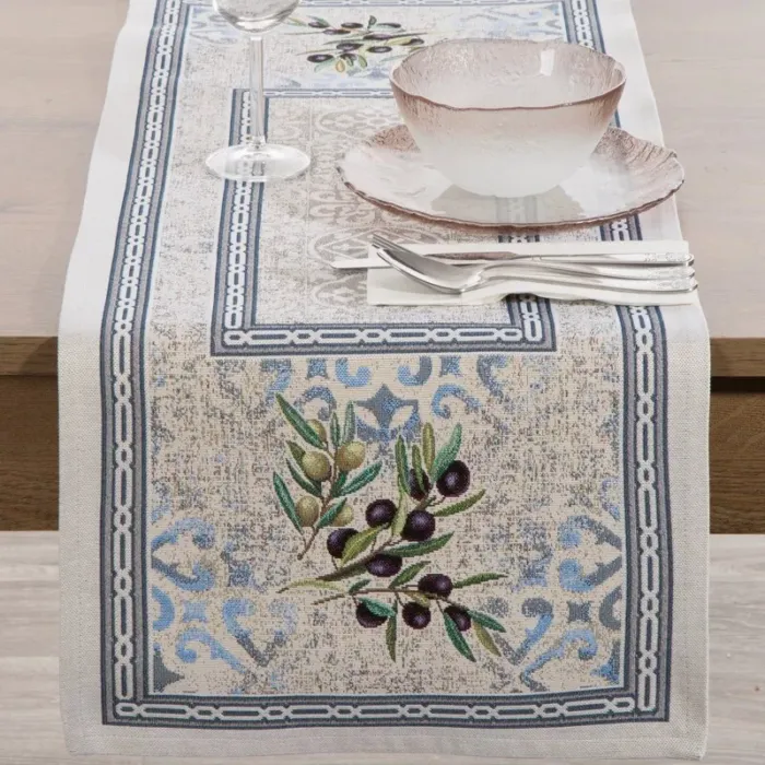Obrus gobelinowy 40 x 100 cm naturalny