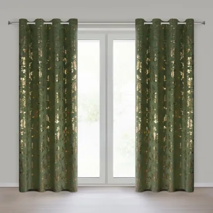 ZASŁONA GOTOWA HILARY 140 X 250 CM OLIWKOWY