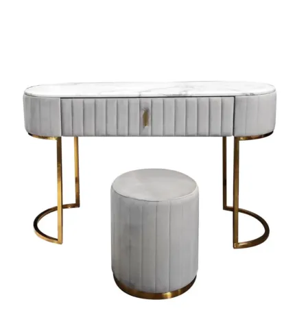 Toaletka Lille 120/80/40cm wyrafinowana szara