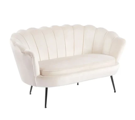 Sofa velvet (B) – Riviera 06 beżowa