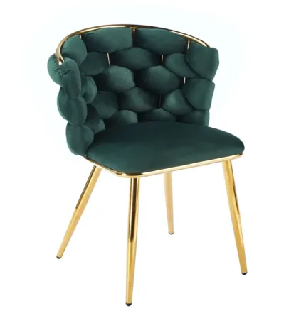 Krzesło velvet - Riviera 38 zielone K47-FX (G)
