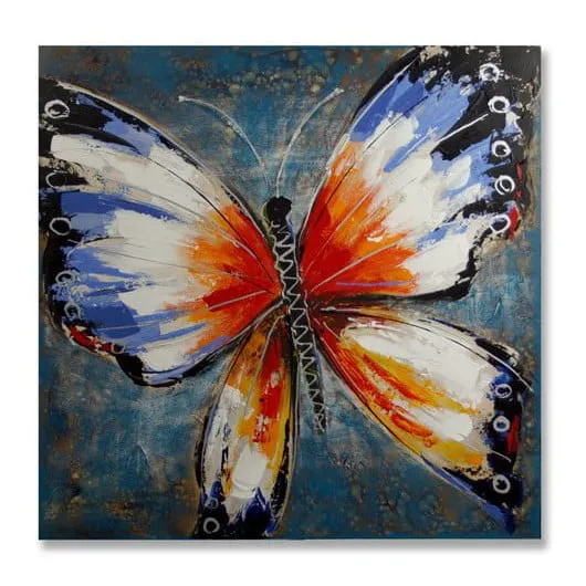 Butterfly obraz ręcznie malowany na płótnie