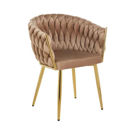 Krzesło velvet - Riviera 24 cappuccino K7-FX (G)