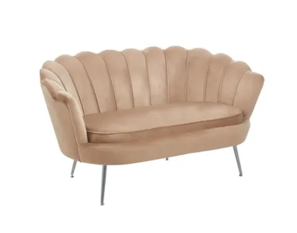 Sofa velvet SF1-FX (S) - Riviera 24 cappuccino