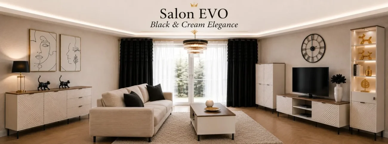 Salon EVO – Black & Cream Elegance