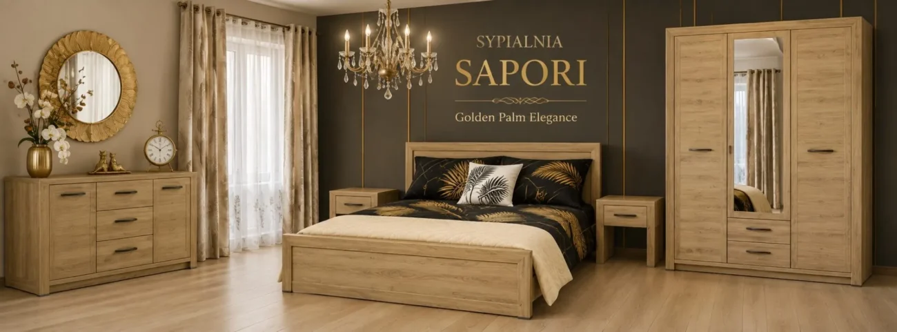 SYPIALNIA SAPORI – Golden Palm Elegance
