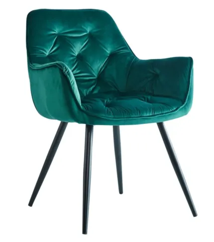 Krzesło velvet HF-058 (zielone)