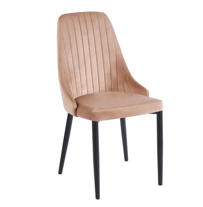 Krzesło velvet - Riviera 24 cappuccino