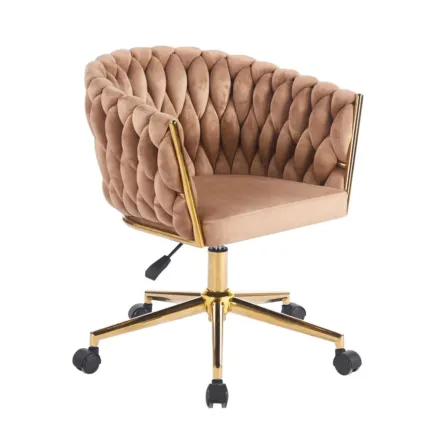 Krzesło obrotowe velvet - Riviera 24 cappuccino FB37-FX (G)