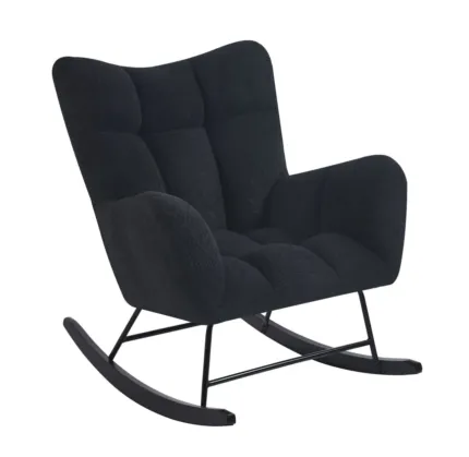 Fotel bujany Teddy FR4-FX (czarny)