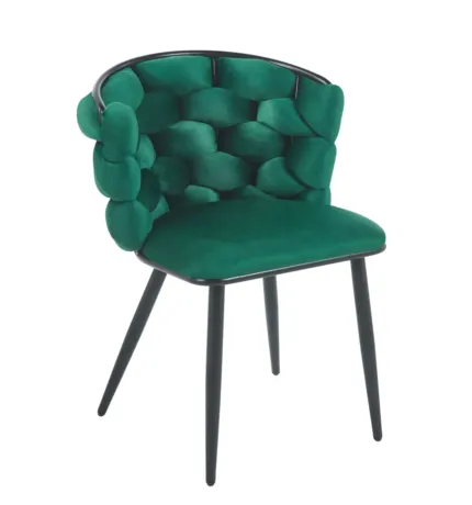 Krzesło velvet K47-FX (B) (zielony)
